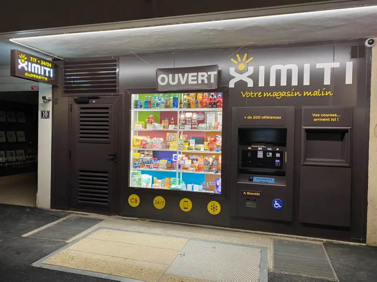 Magasin automatique clé en main proposé par Ximiti